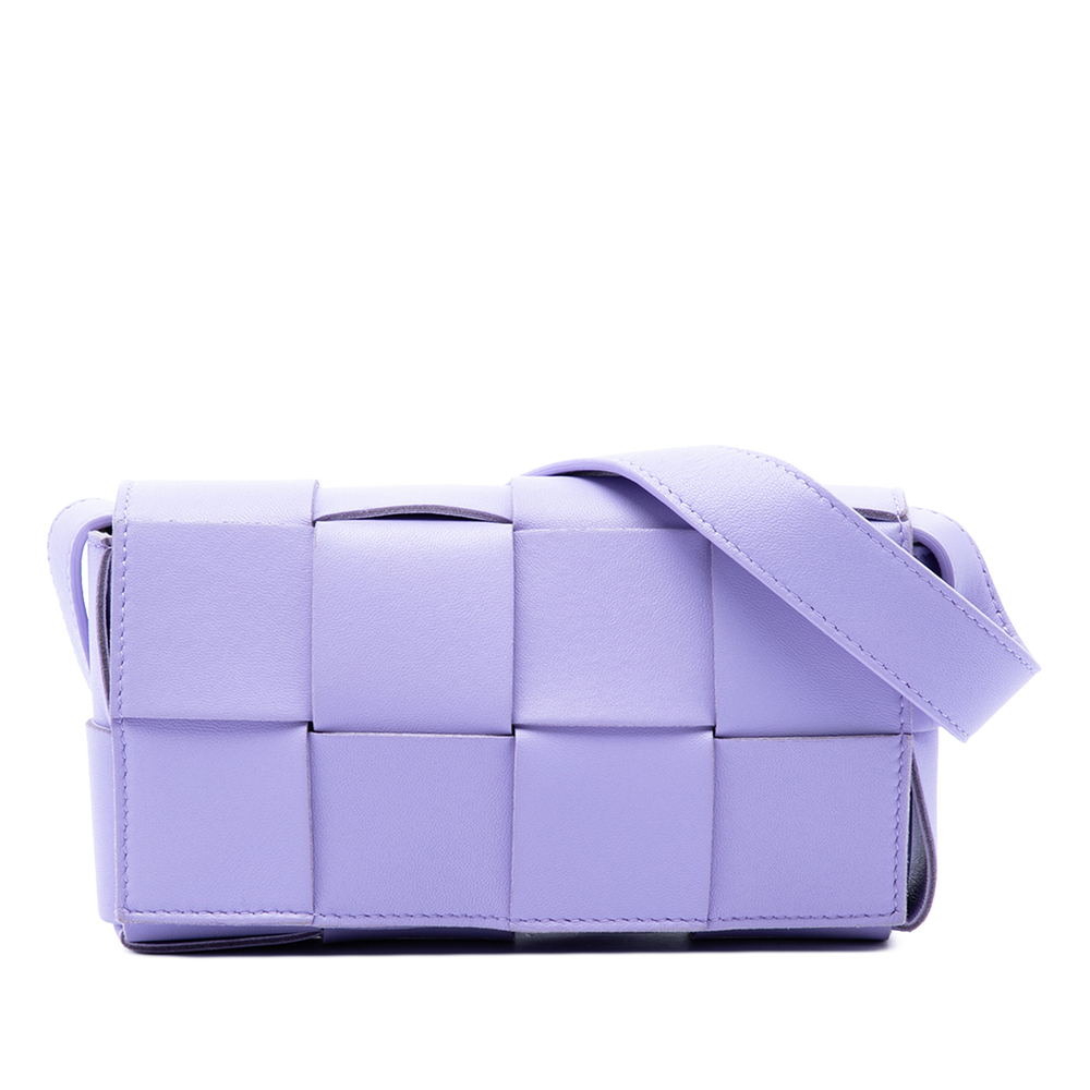 Pre-Loved Bottega Veneta Mini Nappa Intrecciato Cassette Belt Bag